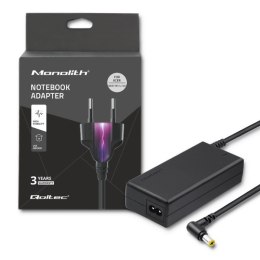 Qoltec Zasilacz Qoltec 50087.90W do notebooka Acer (19 V; 4,74 A; 90W; 5.5 mm x 1.7 mm)