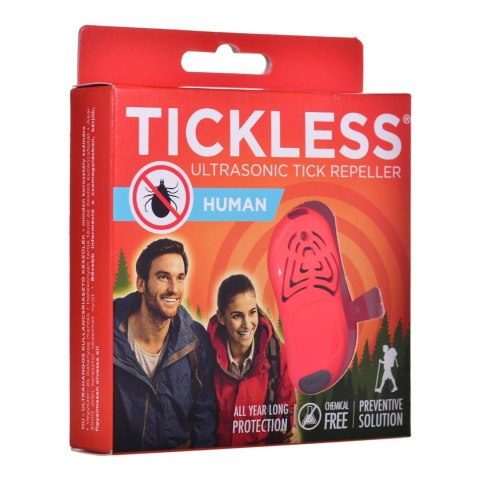 TICKLESS Odstraszacz kleszczy dla ludzi TickLess pomarańcz. TICKLESS Odstraszacz kleszczy dla ludzi TickLess pomarańcz.