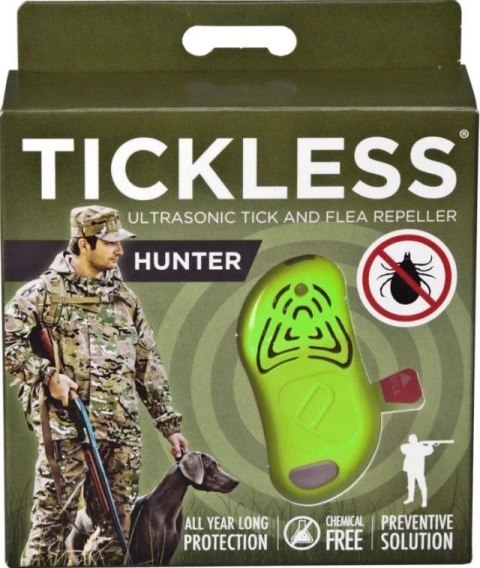 TICKLESS Odstraszacz kleszczy dla myśliwych TickLess zielony TICKLESS Odstraszacz kleszczy dla myśliwych TickLess zielony