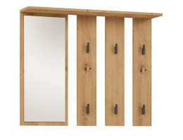 TOP E SHOP Wieszak + lustro PARMA 100x15xH.81,5 artisan