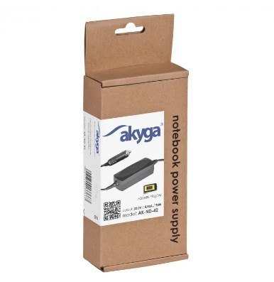Akyga Zasilacz Akyga AK-ND-42 do notebooka (20 V; 4,5 A; 90W; Slim Tip, Square yellow ) Akyga Zasilacz Akyga AK-ND-42 do notebooka (20 V; 4,5 A; 90W; Slim Tip, Square yellow )