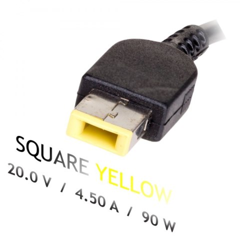 Akyga Zasilacz Akyga AK-ND-42 do notebooka (20 V; 4,5 A; 90W; Slim Tip, Square yellow ) Akyga Zasilacz Akyga AK-ND-42 do notebooka (20 V; 4,5 A; 90W; Slim Tip, Square yellow )