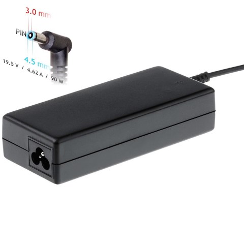 Akyga Zasilacz sieciowy Akyga AK-ND-26 do notebooka Compaq, HP (19,5 V; 4,62 A; 90W; 4.5 mm x 3 mm) Akyga Zasilacz sieciowy Akyga AK-ND-26 do notebooka Compaq, HP (19,5 V; 4,62 A; 90W; 4.5 mm x 3 mm)