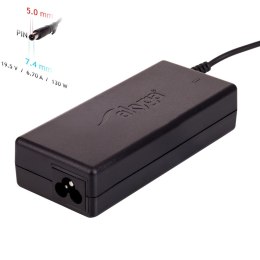 Akyga Zasilacz sieciowy Akyga AK-ND-57 do notebooka DELL (19,5 V; 6,75 A; 130W; 7.4 mm x 5 mm)