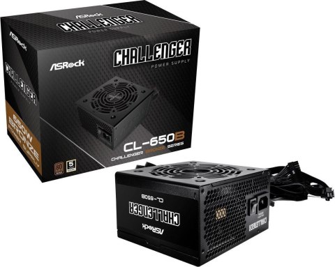 Asrock Zasilacz ASRock CHALLENGER 650W 80 Plus Bronze Asrock Zasilacz ASRock CHALLENGER 650W 80 Plus Bronze