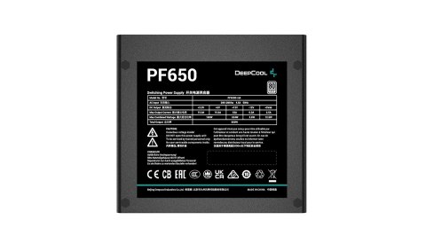 DEEPCOOL Zasilacz DeepCool PF650 650W 80 Plus DEEPCOOL Zasilacz DeepCool PF650 650W 80 Plus