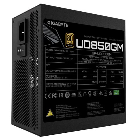 Gigabyte Zasilacz Gigabyte UD850GM 850W 80+ Gold Gigabyte Zasilacz Gigabyte UD850GM 850W 80+ Gold