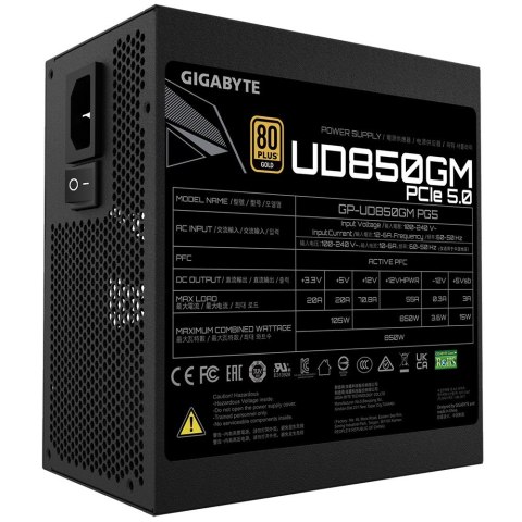 Gigabyte Zasilacz Gigabyte UD850GM PG5 850W 80+ Gold Gigabyte Zasilacz Gigabyte UD850GM PG5 850W 80+ Gold