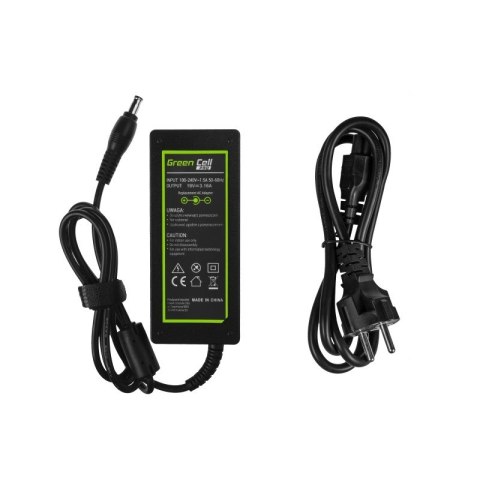 Green Cell GREEN CELL ZASILACZ AD20P SAMSUNG 19V 3.16A 60W Green Cell GREEN CELL ZASILACZ AD20P SAMSUNG 19V 3.16A 60W
