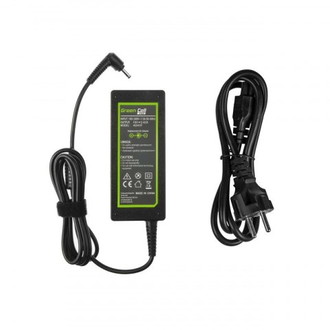 Green Cell GREEN CELL ZASILACZ AD41P ASUS 19V 3.42A 65W Green Cell GREEN CELL ZASILACZ AD41P ASUS 19V 3.42A 65W