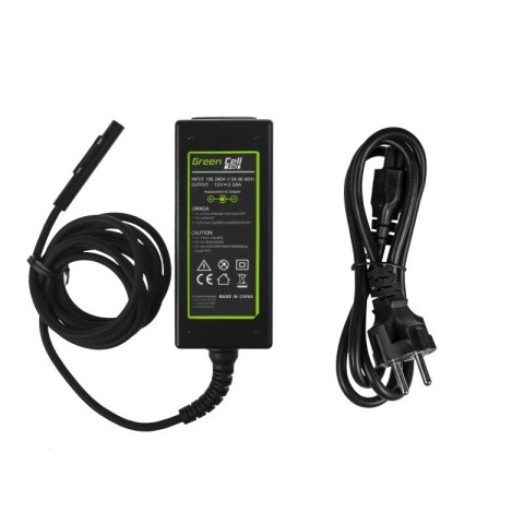 Green Cell GREEN CELL ZASILACZ AD63P SURFACE 12V 2.58A 36W Green Cell GREEN CELL ZASILACZ AD63P SURFACE 12V 2.58A 36W