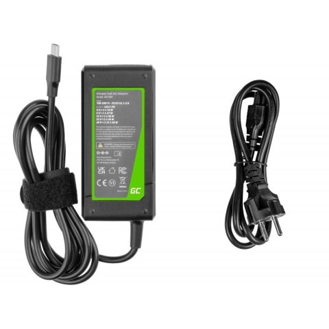 Green Cell GREEN CELL ZASILACZ / ŁADOWARKA USB-C 45W (AD133P) Green Cell GREEN CELL ZASILACZ / ŁADOWARKA USB-C 45W (AD133P)