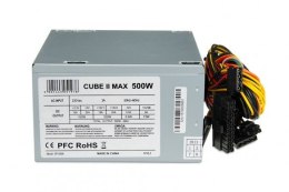 IBOX Zasilacz IBOX CUBE II 500W 12 CM FAN ZIC2500W12CMFA