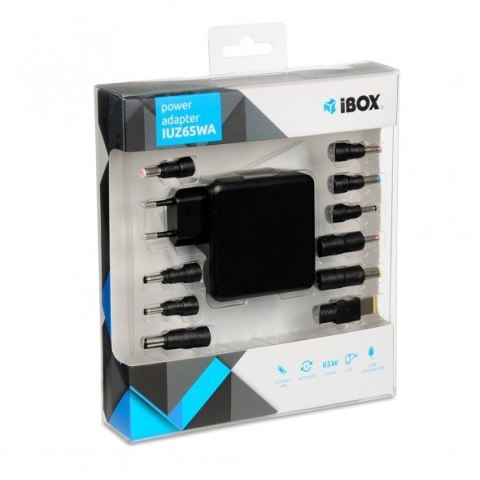 IBOX Zasilacz IBOX IUZ65WA do notebooka (20,5 V; 3,25 A, 3,5 A; 65W ) IBOX Zasilacz IBOX IUZ65WA do notebooka (20,5 V; 3,25 A, 3,5 A; 65W )