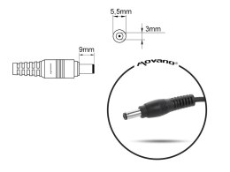 MITSU MITSU ZASILACZ 19V 3.16A (5.5X3.0 PIN) - SAMSUNG