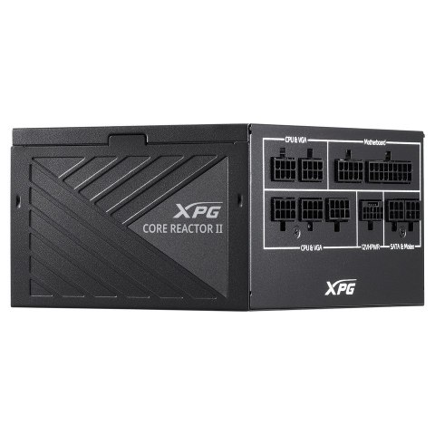XPG Zasilacz XPG COREREACTOR II 850W Black 80+ Gold XPG Zasilacz XPG COREREACTOR II 850W Black 80+ Gold