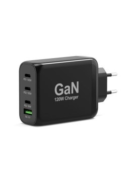 PORT DESIGNS Zasilacz PORT DESIGNS 900107-EU 120 W - TYPE C GaN