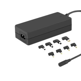 Qoltec Zasilacz Qoltec 50011 do notebooka (18,5 V, 19 V, 19,5 V, 20 V; 3,25 A, 3,42 A, 3,5 A; 65W; 4.8 mm, 5.0 mm, 5.5 mm, 6.5 mm, 7.4 