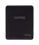 UNITEK UNITEK ŁADOWARKA GAN 2X USB-C, USB-A, 140W