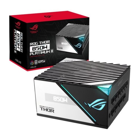 ASUS Zasilacz ASUS ROG THOR 850W Platinum II (WYPRZEDAŻ) ASUS Zasilacz ASUS ROG THOR 850W Platinum II (WYPRZEDAŻ)