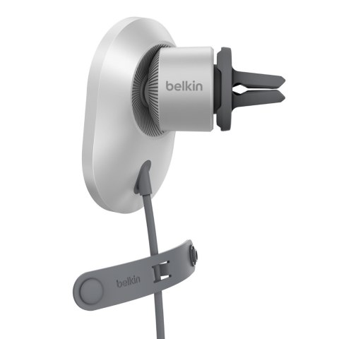Belkin BELKIN ŁADOWARKA SAMOCHODOWA MAGSAFE QI2 15W, SZARA Belkin BELKIN ŁADOWARKA SAMOCHODOWA MAGSAFE QI2 15W, SZARA