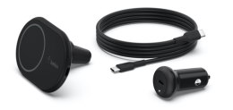 Belkin Ładowarka samochodowa Belkin BoostCharge Magnetic Wireless Car Charger 10W included 20W PD3.0 Car Power Supply and USB-C cable