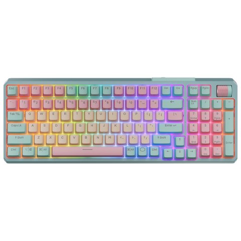 Cooler Master COOLER MASTER KLAWIATURA MK770/Gasket/Macaron/Box V2 Red/US Cooler Master COOLER MASTER KLAWIATURA MK770/Gasket/Macaron/Box V2 Red/US