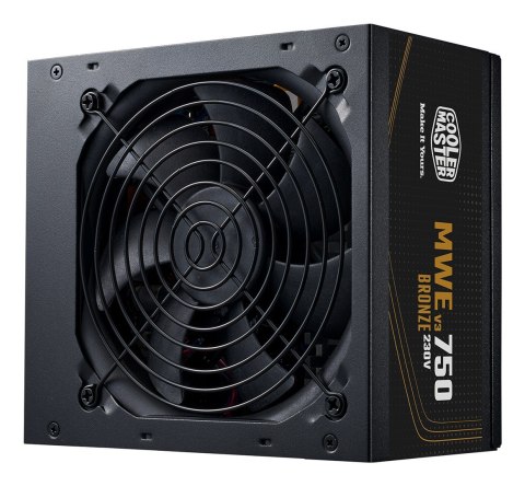 Cooler Master COOLER MASTER ZASILACZ MWE Bronze V3 750 W Cooler Master COOLER MASTER ZASILACZ MWE Bronze V3 750 W