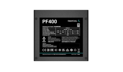 DEEPCOOL Zasilacz DeepCool PF400 400W 80 Plus DEEPCOOL Zasilacz DeepCool PF400 400W 80 Plus