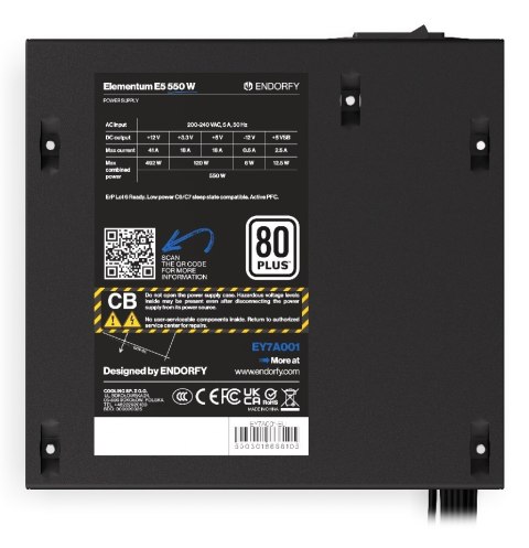 ENDORFY Zasilacz ENDORFY Elementum E5 450W (EY7A002) ENDORFY Zasilacz ENDORFY Elementum E5 450W (EY7A002)