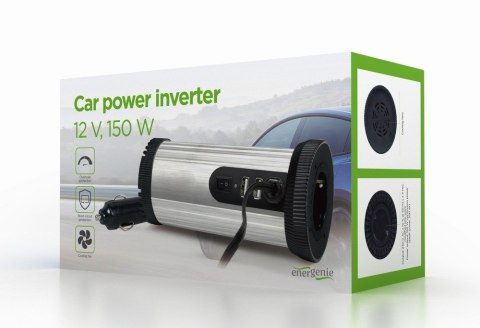 ENERGENIE ENERGENIE PRZETWORNICA AC/DC 12V (SAMOCHÓD) NA 230V 150W ENERGENIE ENERGENIE PRZETWORNICA AC/DC 12V (SAMOCHÓD) NA 230V 150W