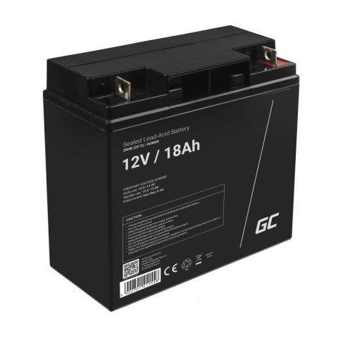 Green Cell GREEN CELL AKUMULATOR ŻELOWY AGM09 12V 18AH Green Cell GREEN CELL AKUMULATOR ŻELOWY AGM09 12V 18AH