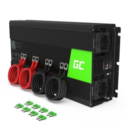 Green Cell GREEN CELL PRZETWORNICA INV15 12V-230V 3000W/6000W CZYSTA SINUSOIDA