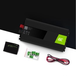 Green Cell GREEN CELL PRZETWORNICA INV22 12V-230V 1500W/3000W CZYSTA SINUSOIDA