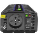Qoltec QOLTEC PRZETWORNICA NAPIĘCIA MONOLITH 1200 MS WAVE | 12V NA 230V | 600/1200W | USB