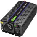 Qoltec QOLTEC PRZETWORNICA NAPIĘCIA MONOLITH 1200 MS WAVE | 12V NA 230V | 600/1200W | USB