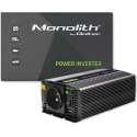 Qoltec QOLTEC PRZETWORNICA NAPIĘCIA MONOLITH 1200 MS WAVE | 12V NA 230V | 600/1200W | USB
