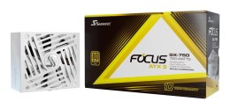 Seasonic Zasilacz PSU 750W Seasonic FOCUS-GX-750-V4-WHITE ATX 3.1 80+ Gold