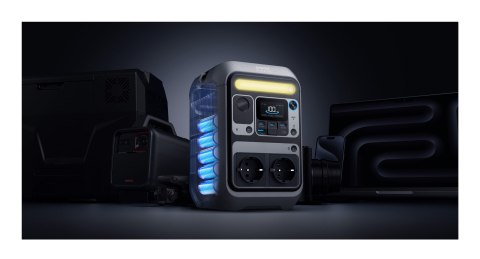 ANKER Przenośna stacja zasilania Anker Solix C300X 288Wh 300W ANKER Przenośna stacja zasilania Anker Solix C300X 288Wh 300W