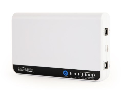 ENERGENIE ENERGENIE MINI UPS DO URZĄDZEŃ DC 12V - 15V, 18W, BIAŁY ENERGENIE ENERGENIE MINI UPS DO URZĄDZEŃ DC 12V - 15V, 18W, BIAŁY