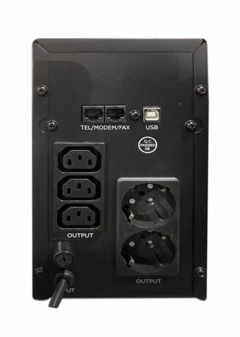 ENERGENIE ENERGENIE ZASILACZ AWARYJNY UPS AVR 2000VA LCD, 3X C13, 2X SCHUKO, USB, RJ45 ENERGENIE ENERGENIE ZASILACZ AWARYJNY UPS AVR 2000VA LCD, 3X C13, 2X SCHUKO, USB, RJ45