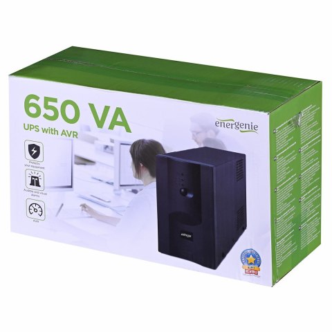 ENERGENIE Zasilacz awaryjny UPS ENERGENIE Power Cube UPS-PC-652A (Desktop, TWR; 650VA) ENERGENIE Zasilacz awaryjny UPS ENERGENIE Power Cube UPS-PC-652A (Desktop, TWR; 650VA)