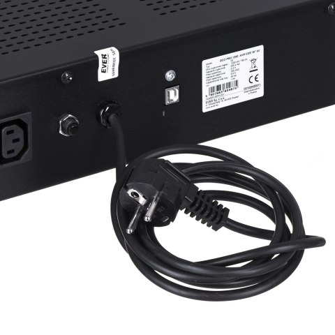 Ever Zasilacz UPS EVER ECO Pro 1200 AVR CDS 19" (Rack; 1200VA) (W/EAVRRM-001K20/00) Ever Zasilacz UPS EVER ECO Pro 1200 AVR CDS 19" (Rack; 1200VA) (W/EAVRRM-001K20/00)
