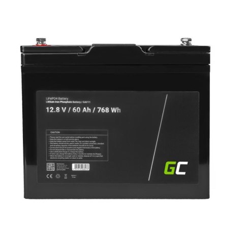 Green Cell GREEN CELL AKUMULATOR LIFEPO4 CAV11 12/12,8V 60AH 768WH / M8 Green Cell GREEN CELL AKUMULATOR LIFEPO4 CAV11 12/12,8V 60AH 768WH / M8