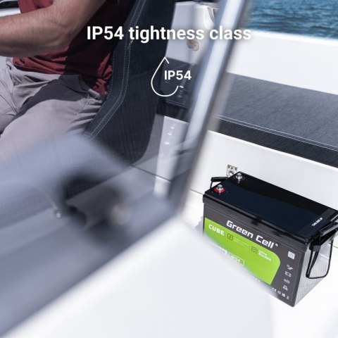Green Cell GREEN CELL AKUMULATOR LIFEPO4 CUBE 50AH 12V/12.8V 640WH LFPGC12V50AH Green Cell GREEN CELL AKUMULATOR LIFEPO4 CUBE 50AH 12V/12.8V 640WH LFPGC12V50AH