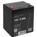 Green Cell GREEN CELL AKUMULATOR ŻELOWY AGM27 12V 5AH