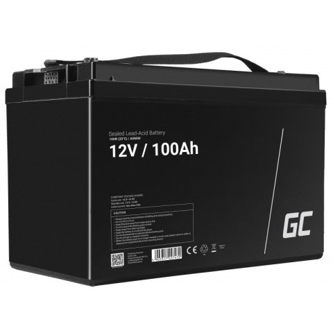 Green Cell GREEN CELL AKUMULATOR ŻELOWY/AGM AGM30 12V 100AH Green Cell GREEN CELL AKUMULATOR ŻELOWY/AGM AGM30 12V 100AH
