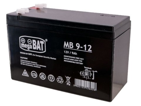 MPL POWER ELEKTRO Akumulator bezobsługowy MPL POWER ELEKTRO MB 9-12 MPL POWER ELEKTRO Akumulator bezobsługowy MPL POWER ELEKTRO MB 9-12