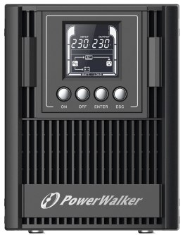 POWER WALKER POWER WALKER UPS ON-LINE VFI 1000 AT FR 3X FR OUT, USB/RS-232, LCD, EPO