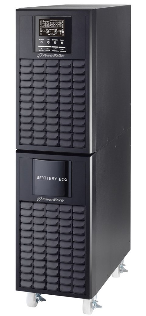 POWER WALKER POWER WALKER UPS ON-LINE VFI 10000 CG PF1 100000VA TERMINAL USB-B RS-232 LCD TOWER